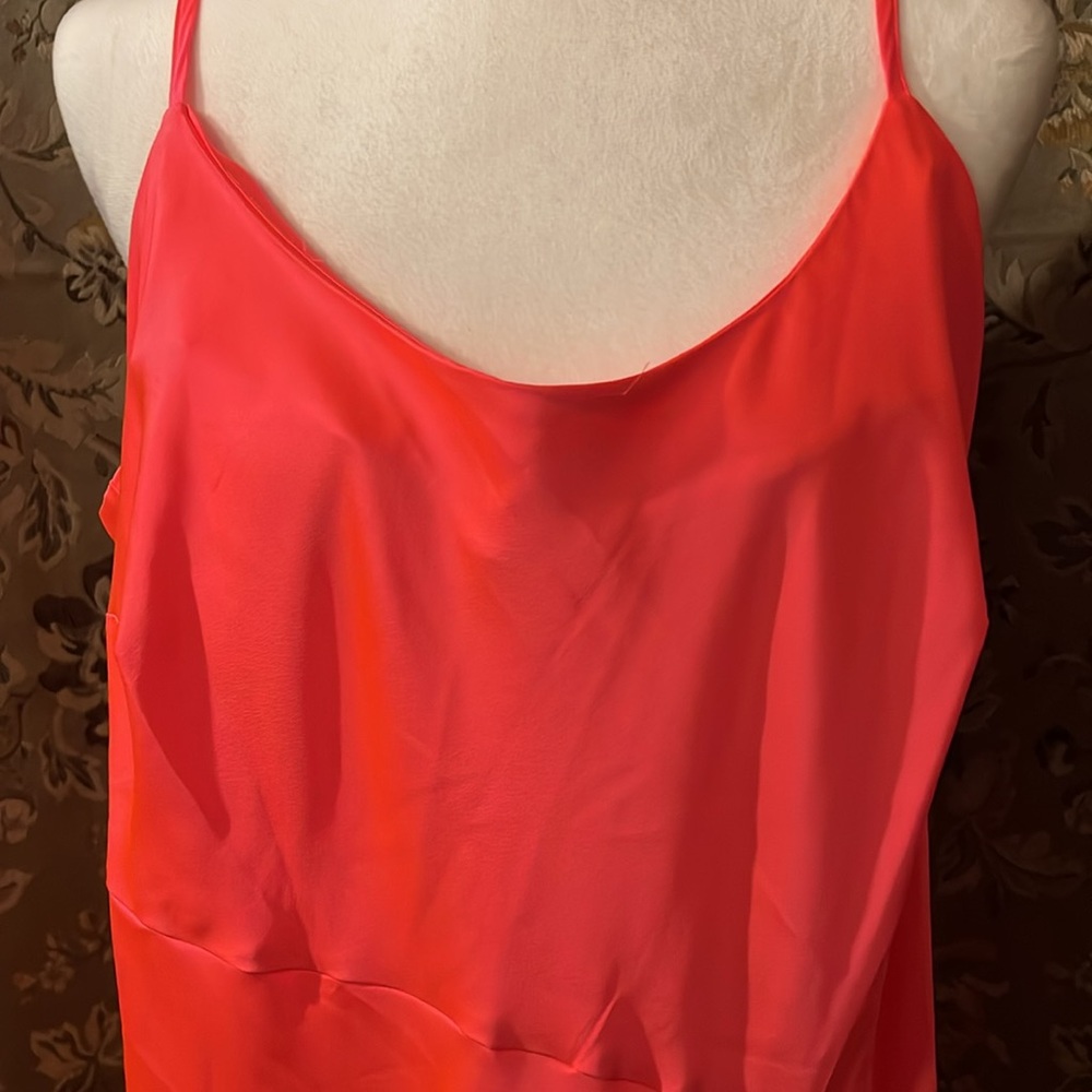 A new Day hot pink Coral Slip Dress new without tags XXL